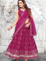 Aaradhana Party Wear Lehenga Choli 3 Piece Set