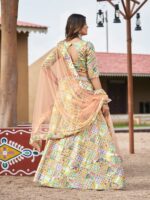Wedding Lehenga Choli Embellished Floral 3 Piece Set
