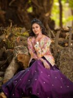 Weeding Embellished work Lehenga Choli 3 Piece Set