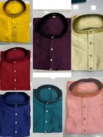 Ethnic Wear for Adult & Kids Kurta pant Combo 4 Piece Set