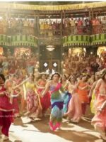 Alia Bhatt Bollywood Designer Saree On Faux Georgette Digital Print 