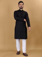 Manyavar Ethnic Kurta Pant set with Sequence Heavy embroidery Work 2 Piece Set