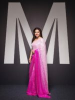 Kajol Devgan Bollywood Designer Saree with Blouse handcrafted sequence work
