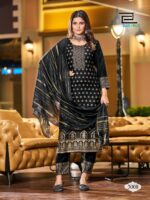 Ethnic Wear with Embroidery work Kurti 3 piece set