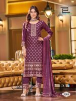 Ethnic Wear with Embroidery work Kurti 3 piece set