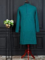 Men's Traditional Kurta Pant with heavy Sequence 2 Piece Set