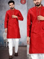 Premium Cotton Mens Wear Kurta Pant 2 Piece Set
