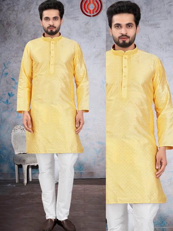 Premium Cotton Mens Wear Kurta Pant 2 Piece Set