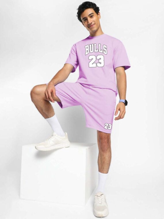 Cotton Men’s T-Shirt and Shorts 2 Piece Set