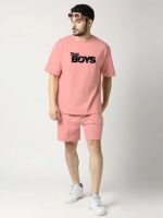 Cotton Men’s T-Shirt and Shorts 2 Piece Set