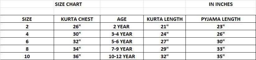 Ethnic Wear for Adult & Kids Kurta pant Combo 4 Piece Set