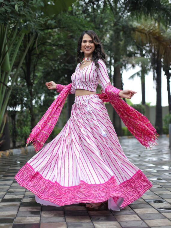 Lehenga Choli Festive Heavy Design 3 piece Set