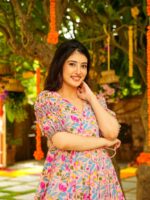 Dazzle Festive Wear Muslin Cotton Angrakha Dress