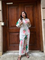 Cord Set Designer Floral print and flowing 2 Piece Set