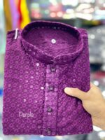 Kurta Pant Set With Sequence Work 2 Piece Set