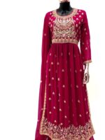 Nayra Cut Pattern with Lehenga Embroidery Sequence Work 3 Piece Set