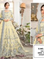 Bollywood Designer Gown with heavy Embroidery Sequence 2 Piece Set