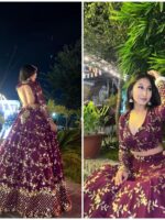 Lehenga Choli Heavy Georgette Embroidery and Sequence Work 3 Piece Set